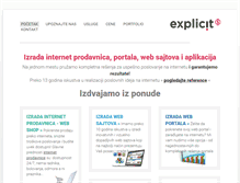 Tablet Screenshot of explicitdesign.org